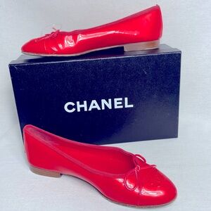 CHANEL ballerina flats